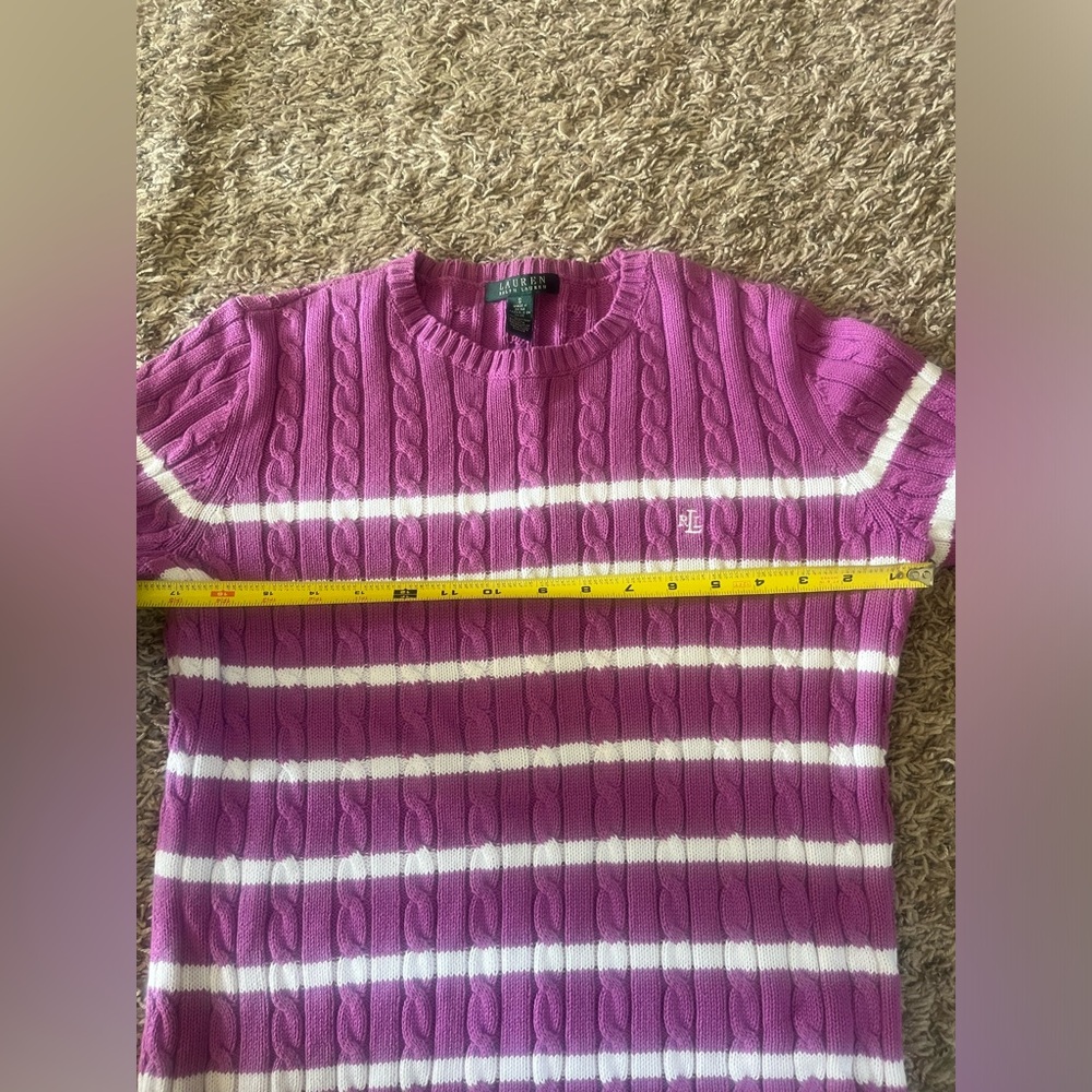 Women’s Small Ralph Lauren Cable Knit Sweater - Picture 4 of 4